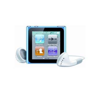 MC689ZP/A APPLE iPod nano MC689ZP 8 GB Flash MP3 Player - Blue