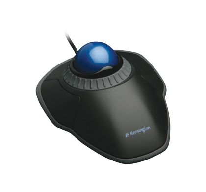 Kensington Orbit 72337 Trackball - Optical - Cable - Black