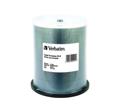 Verbatim 95252 CD Recordable Media - CD-R - 52x - 700 MB - 100 Pack Spindle