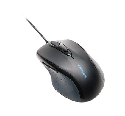 Kensington Pro Fit Mouse - Optical - Cable - Black - Retail