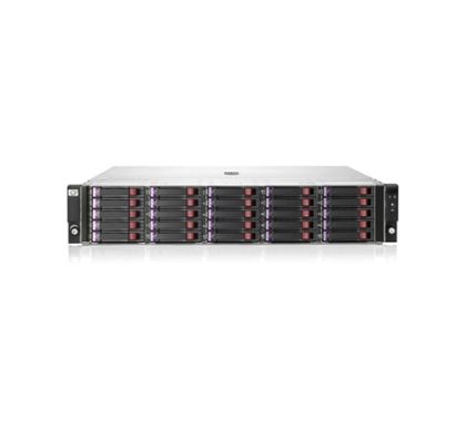 HP D2700 DAS Array - 25 x HDD Supported - 12.50 TB Supported HDD Capacity - 10 x HDD Installed - 10 TB Installed HDD Capacity