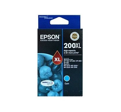 Epson DURABrite Ultra 200XL Ink Cartridge - Cyan