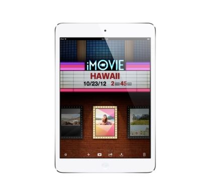 Apple iPad mini MD531X/A 16 GB Tablet - 20.1 cm (7.9") - In-plane Switching (IPS) Technology - Wireless LAN - Apple A5 Dual-core (2 Core) - White, Silver