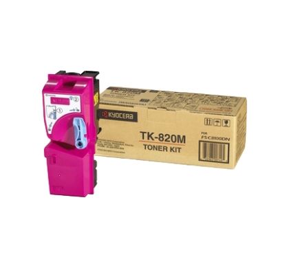 Kyocera TK-820M Toner Cartridge - Magenta