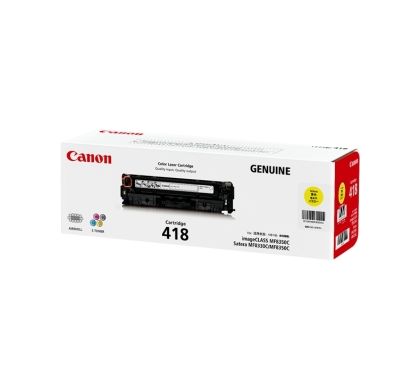 Canon CART418Y Toner Cartridge - Yellow