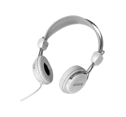 LASER Wired Stereo Headphone - Over-the-head - White