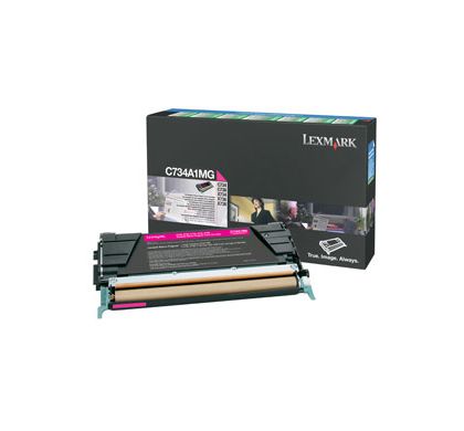 Lexmark C734A1MG Toner Cartridge - Magenta