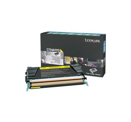 Lexmark C734A1YG Toner Cartridge - Yellow