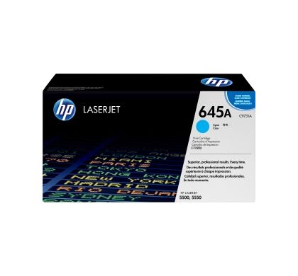 HP 645A Toner Cartridge - Cyan