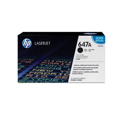 HP 647A Toner Cartridge - Black