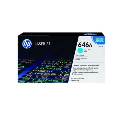 HP 646A Toner Cartridge - Cyan