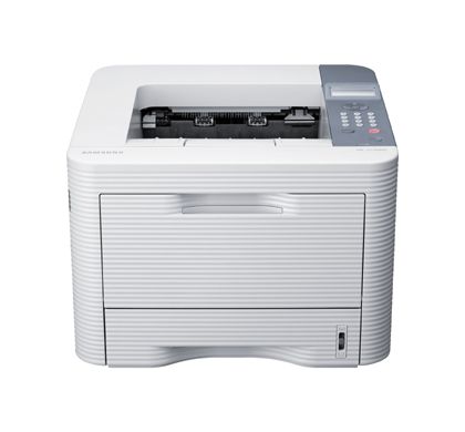 SAMSUNG ML-3750ND Laser Printer - Monochrome - 1200 x 1200 dpi Print - Plain Paper Print - Desktop - 37 ppm Mono Print - 300 sheets Input - Automatic Duplex Print - Gigabit Ethernet - USB Front