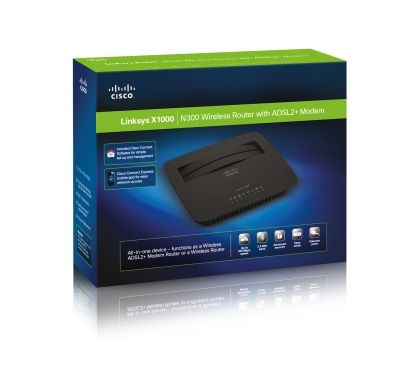 BELKIN Linksys X1000 IEEE 802.11n Modem/Wireless Router