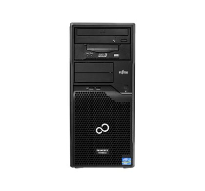 FUJITSU PRIMERGY Tower Server - 1 x Intel Xeon E3-1220V2 3.10 GHz - 1 Processor Support - 4 GB Standard/32 GB Maximum RAM - 500 GB HDD - DVD-Writer - Serial ATA RAID Supported Controller - Gigabit Ethernet Front