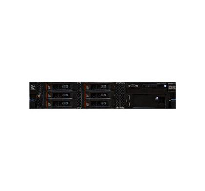 IBM System x 7915L2M 2U Rack Server - 1 x Intel Xeon E5-2680 2.70 GHz - 2 Processor Support - 8 GB Standard/96 GB Maximum RAM - Serial Attached SCSI (SAS) RAID Supported Controller - Gigabit Ethernet Front