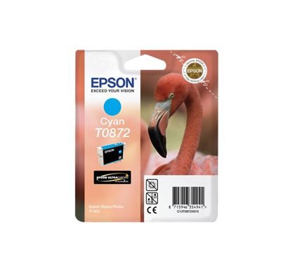 Epson UltraChrome T0872 Ink Cartridge - Cyan