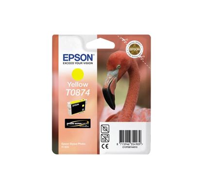 Epson UltraChrome T0874 Ink Cartridge - Yellow