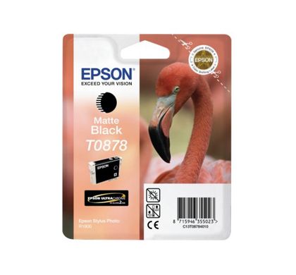 Epson T0878 Ink Cartridge - Matte Black