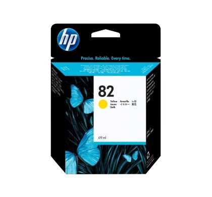 HP 82 Ink Cartridge - Yellow