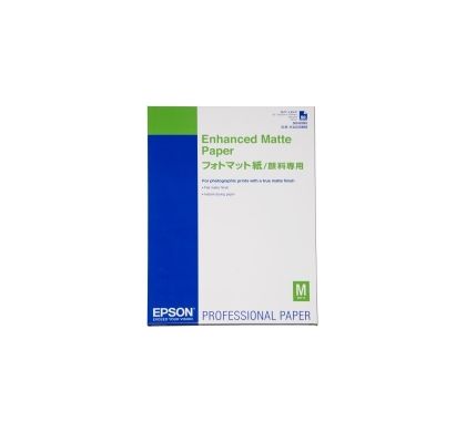 C13S042095 EPSON Enhanced Matte Paper A2 25 Sheets (192gsm) 