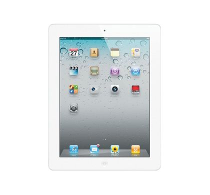 APPLE iPad (Gen 2) 16 GB  Wi-Fi + 3G - White Front