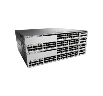 CISCO Catalyst WS-C3850-24P-S 24 Ports Manageable Layer 3 Switch