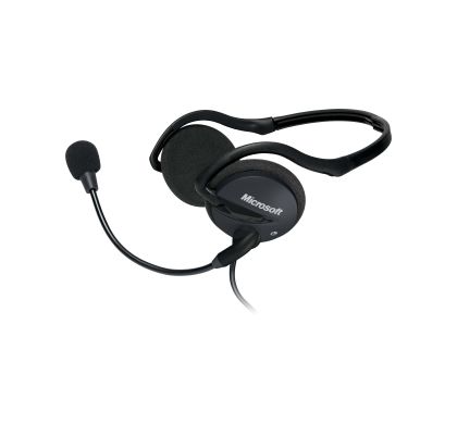 Microsoft LifeChat LX-2000 Wired Stereo Headset - Behind-the-neck - Supra-aural