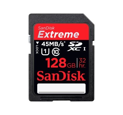 SanDisk Extreme 128 GB Secure Digital Extended Capacity (SDXC)