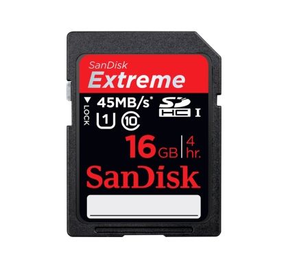 SanDisk Extreme 16 GB Secure Digital High Capacity (SDHC)