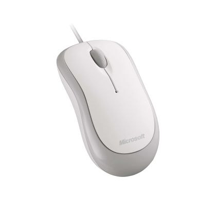 Microsoft Mouse - Optical - Cable - White