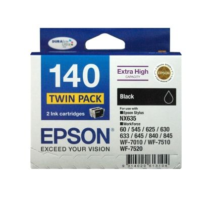 Epson DURABrite Ultra 140 Ink Cartridge - Black