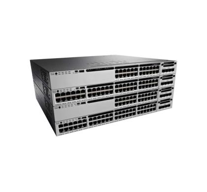 CISCO Catalyst WS-C3850-48F 48 Ports Manageable Layer 3 Switch
