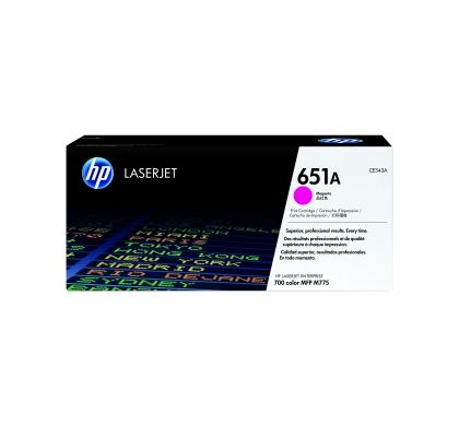 HP 651A Toner Cartridge - Magenta