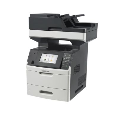 LEXMARK MX710DHE Laser Multifunction Printer - Monochrome - Plain Paper Print - Desktop