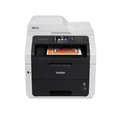 Brother MFC-9340CDW LED Multifunction Printer - Colour - Plain Paper Print - Desktop