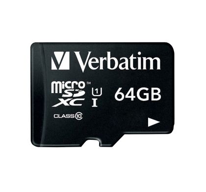 Verbatim 64 GB microSD Extended Capacity (microSDXC)