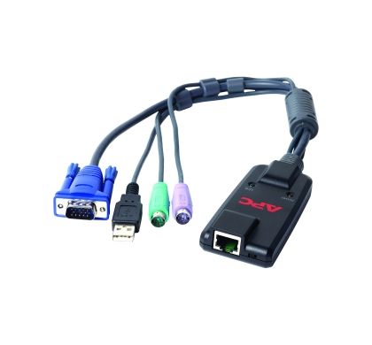 APC VGA/USB/(PS/2)/RJ-45 KVM Cable for KVM Switch