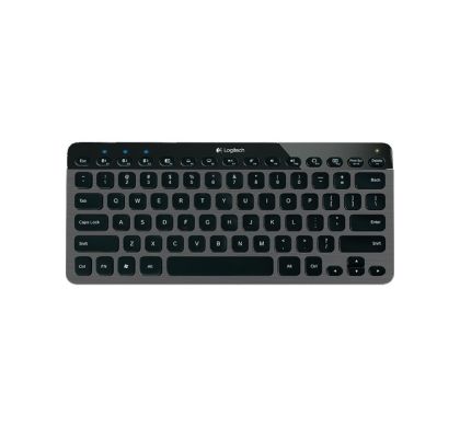 LOGITECH K810 Keyboard - Wireless Connectivity - Bluetooth - Black