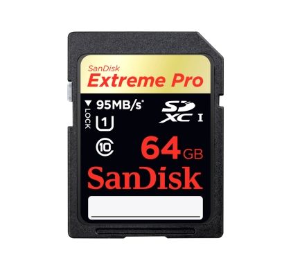 SanDisk Extreme Pro 64 GB Secure Digital Extended Capacity (SDXC)