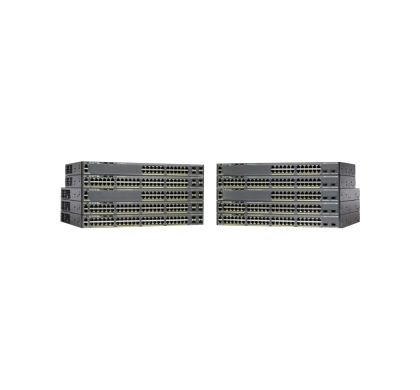 CISCO Catalyst 2960X-48LPD-L 48 Ports Manageable Ethernet Switch