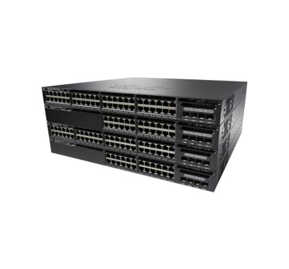 CISCO Catalyst 3650-48T 48 Ports Manageable Ethernet Switch