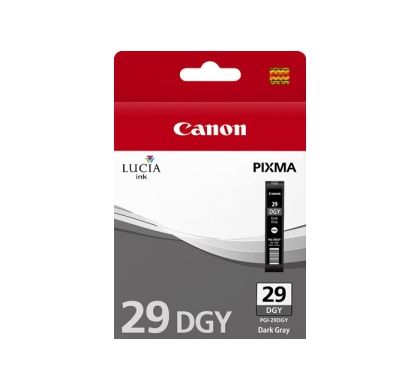 Canon LUCIA PGI-29DGY Ink Cartridge - Dark Grey