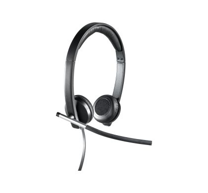 LOGITECH H650e Wired Stereo Headset - Over-the-head - Supra-aural