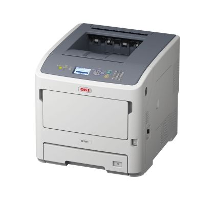 Oki B721DN LED Printer - Monochrome - 1200 x 1200 dpi Print - Plain Paper Print - Floor Standing