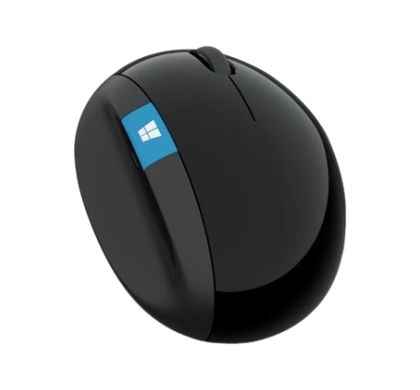 Microsoft Sculpt Ergonomic Mouse - BlueTrack - Wireless - 7 Button(s) - Black