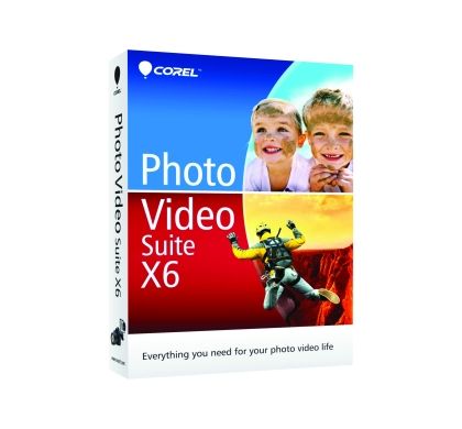 COREL Photo Video Suite v.X6 - Complete Product - 1 User