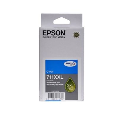 EPSON DURABrite Ultra 711XXL Ink Cartridge - Cyan