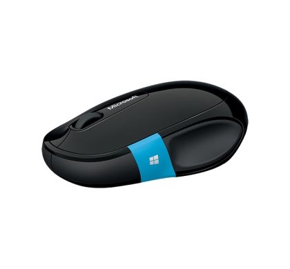 Microsoft Sculpt Comfort Mouse - BlueTrack - Wireless - 6 Button(s) - Black