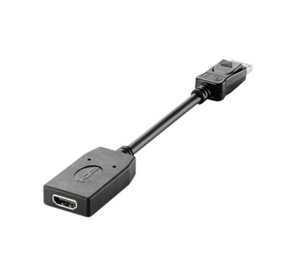 HP DisplayPort/HDMI A/V Cable for Notebook, Monitor, Workstation, Audio/Video Device - 20.32 cm