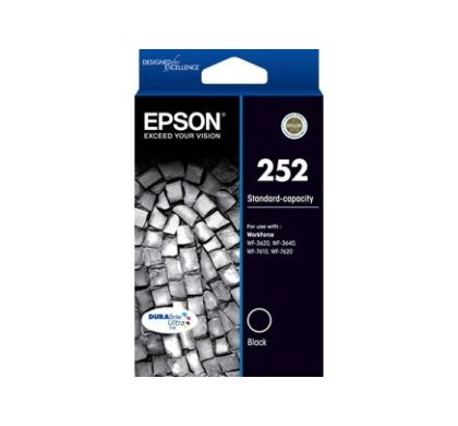 Epson DURABrite Ultra 252 Ink Cartridge - Black